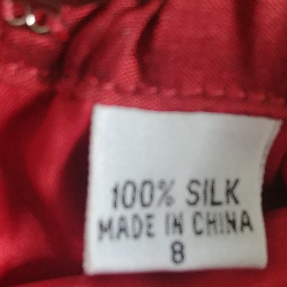 100% silk SHOMI skirt & top - Picture 4 of 8